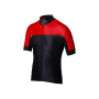 Maillot de verano "RoadTech" - Color : Negro/Rojo