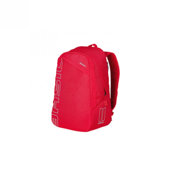 Basil Flex sac à dos vélo, 17L, Rouge