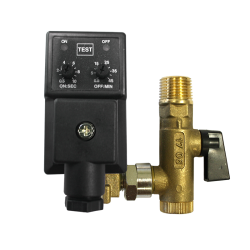 Purga automática do compressor