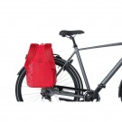 Basil Flex sac à dos vélo, 17L, Rouge