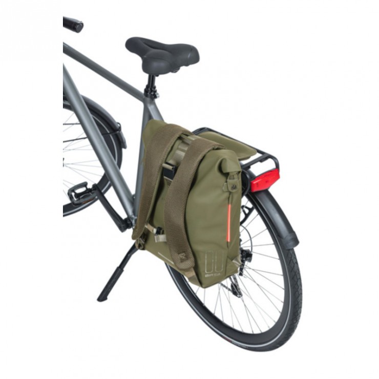 SoHo sac à dos vélo Nordlicht, 17L, vert mosse