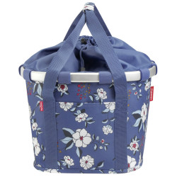 Bikebasket floral azul