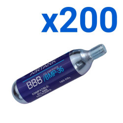 Caja de 200 zapatas de CO2...