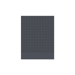 Panel perforado - esquina