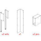 Kit extension pour meuble d'angle profond 61cm