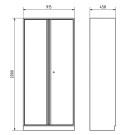 Armoire - 2 portes