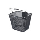 Basil Bilbao, Panier de vélo avant, KF, noir Basil Bilbao, Panier de vélo avant, KF, noir