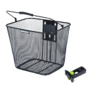 Basil Bilbao, KF incl. A-Head porte-tige, noir Basil Bilbao, KF incl. A-Head porte-tige, noir