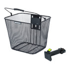 Basil Bilbao, Panier de vélo avant, BasEasy, noir Basil Bilbao, Panier de vélo avant, BasEasy, noir