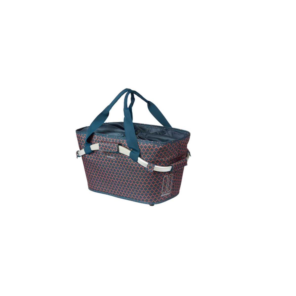 Basil Flair Carry All panier arrière MIK, 22L, navy