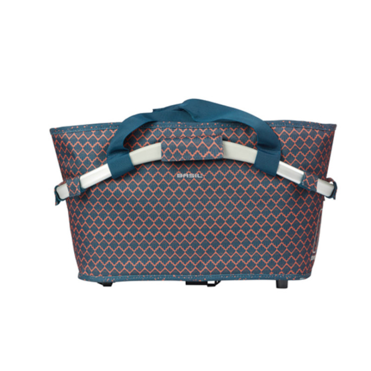 Basil Flair Carry All panier arrière MIK, 22L, navy