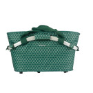 Basil Flair Carry All panier arrière MIK, 22L, vert