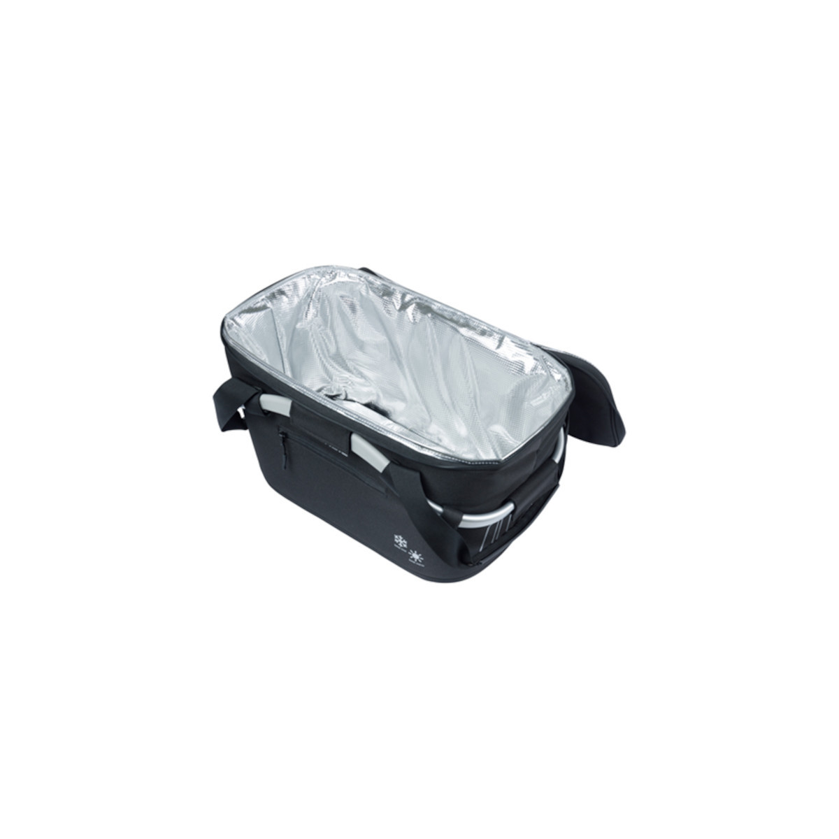Basil Classic Carry All panier arrière MIK, 18L, noir Basil Classic Carry All panier arrière MIK, 18L, noir