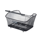 Basil Base M panier de vélo arrière, Multisystème NX, noir Basil Base M panier de vélo arrière, Multisystème NX, noir