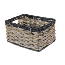 Basil Dijon L, Panier de vélo avant, gris/noir Basil Dijon L, Panier de vélo avant, gris/noir