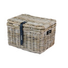 Basil Dax S, Panier de vélo avant avec couvercle, gris Basil Dax S, Panier de vélo avant avec couvercle, gris