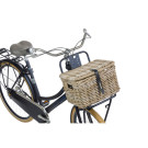 Basil Dax S, Panier de vélo avant avec couvercle, gris