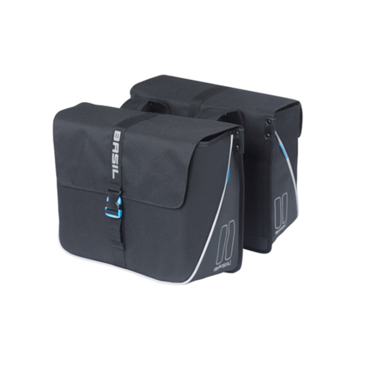 Sacoche double FORTE, 35L, noir