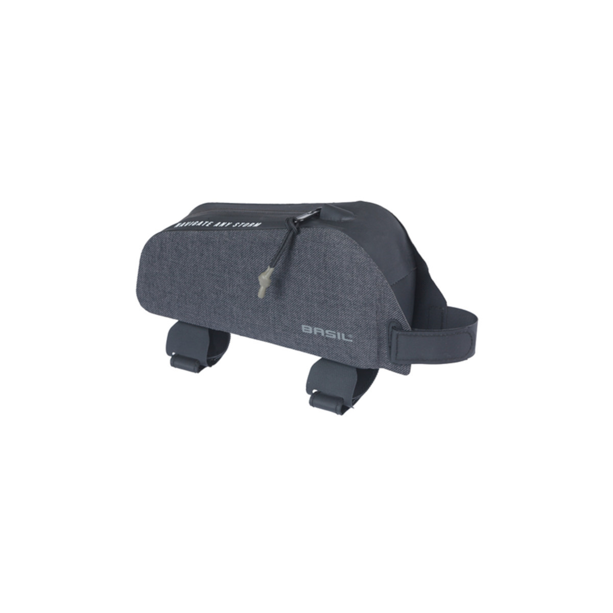 Basil Navigator Storm,top tube sacoche pour cadre,0.8L, noir Basil Navigator Storm,top tube sacoche pour cadre,0.8L, noir