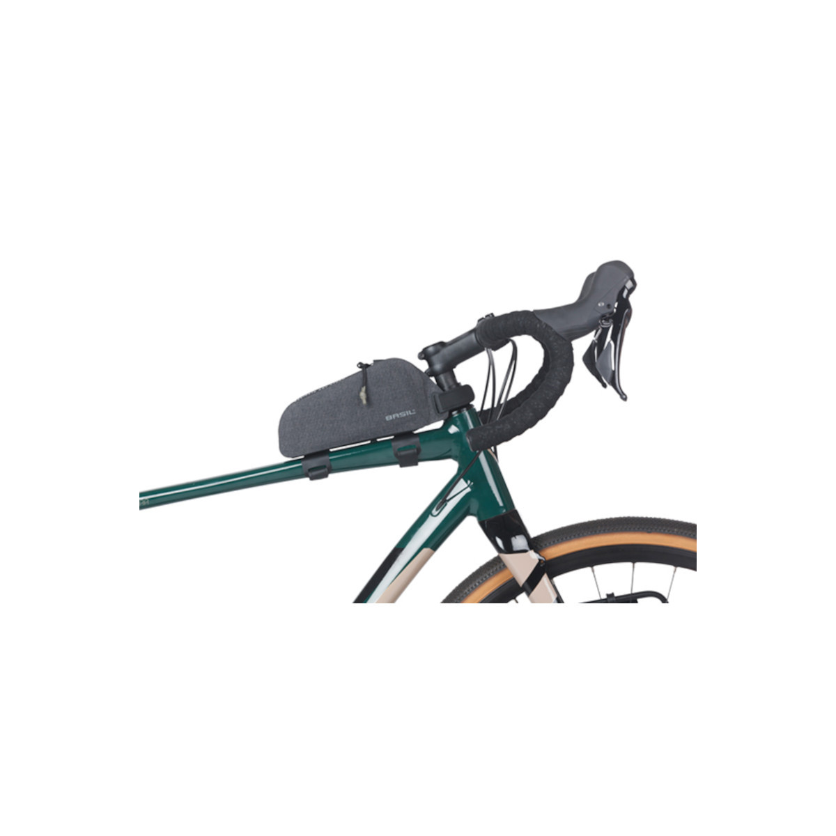 Basil Navigator Storm,top tube sacoche pour cadre,0.8L, noir Basil Navigator Storm,top tube sacoche pour cadre,0.8L, noir