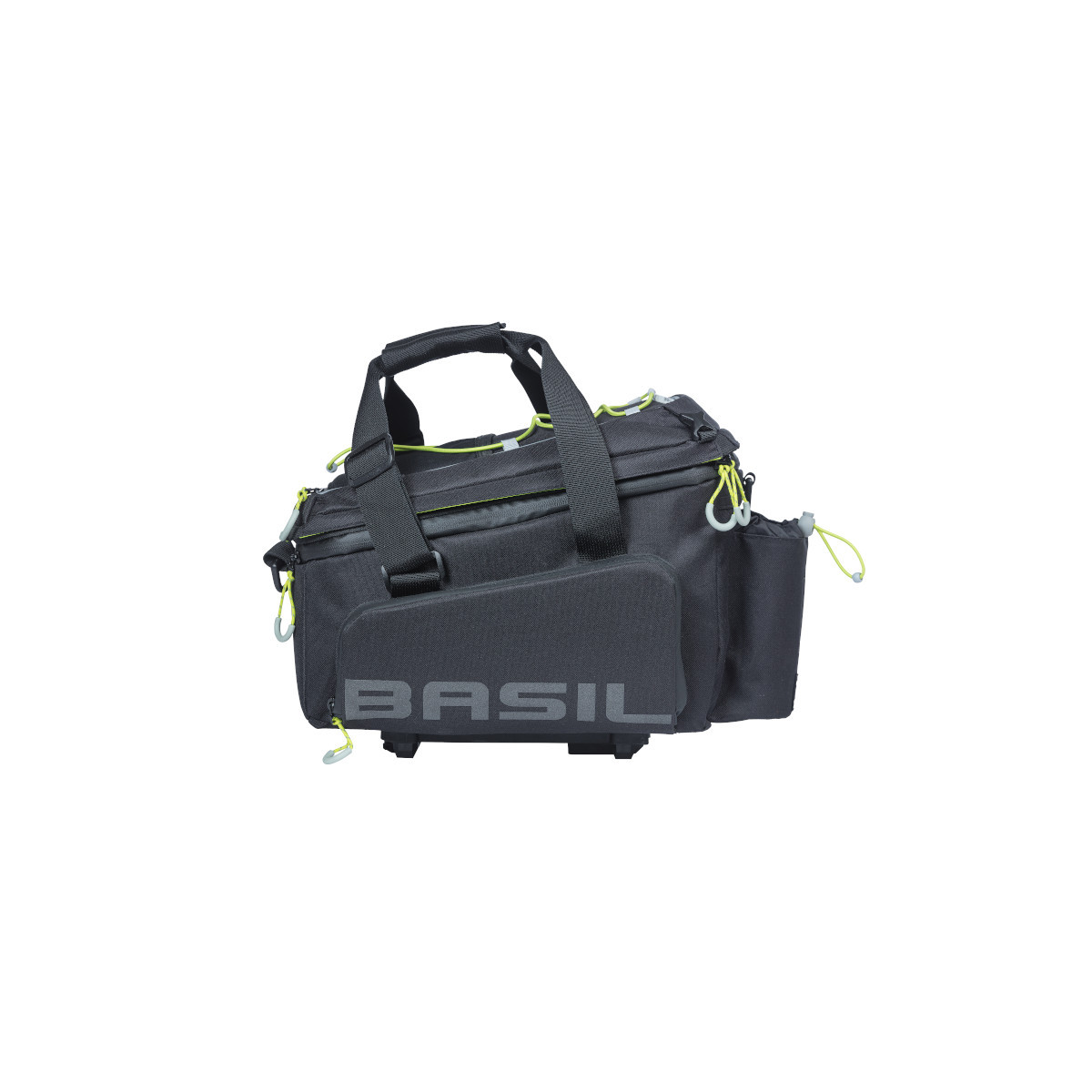 Basil Miles trunkbag XL Pro MIK, 9-36L, black lime