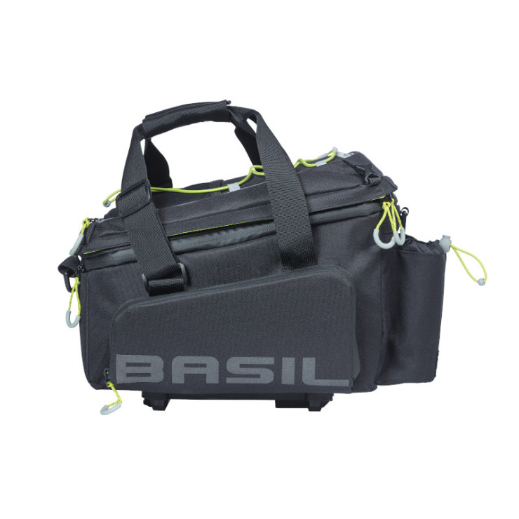 Basil Miles trunkbag XL Pro MIK, 9-36L, black lime