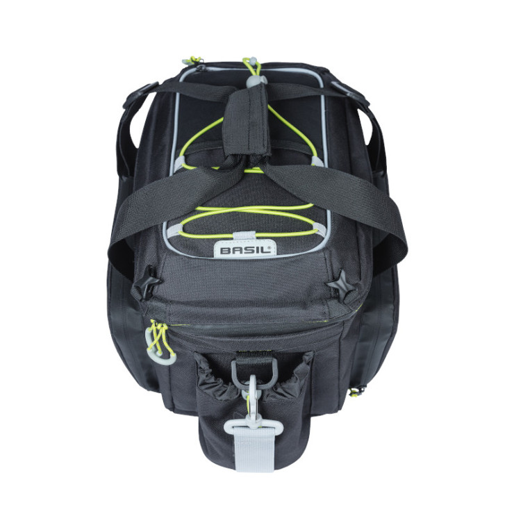 Basil Miles trunkbag XL Pro MIK, 9-36L, black lime