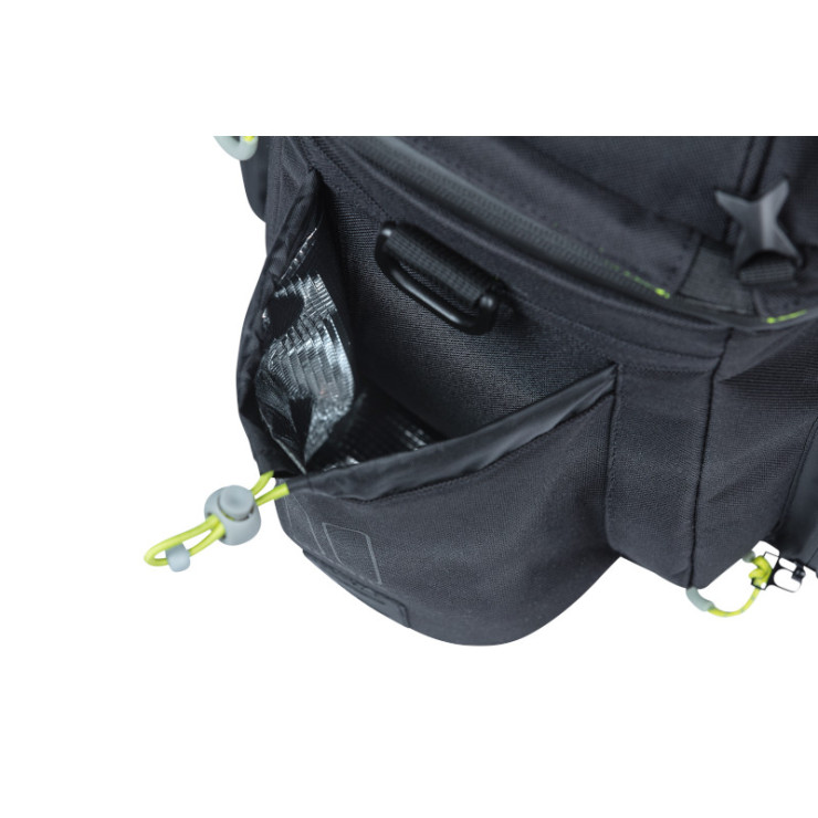 Basil Miles trunkbag XL Pro MIK, 9-36L, black lime