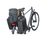 Basil Miles trunkbag XL Pro MIK, 9-36L, black slate