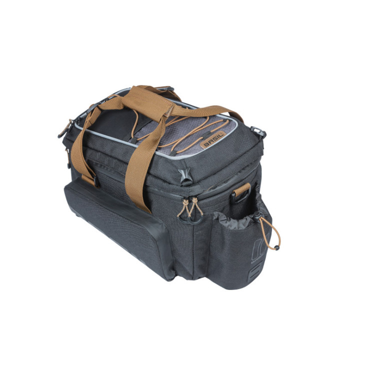 Basil Miles trunkbag XL Pro MIK, 9-36L, black slate