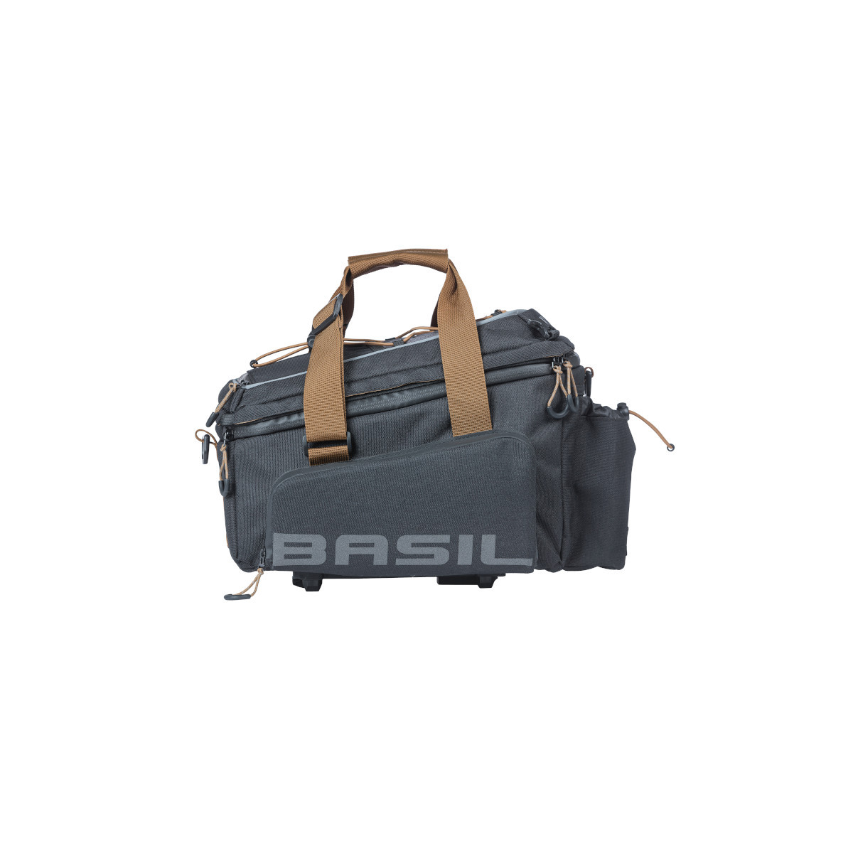 Basil Miles trunkbag XL Pro MIK, 9-36L, black slate