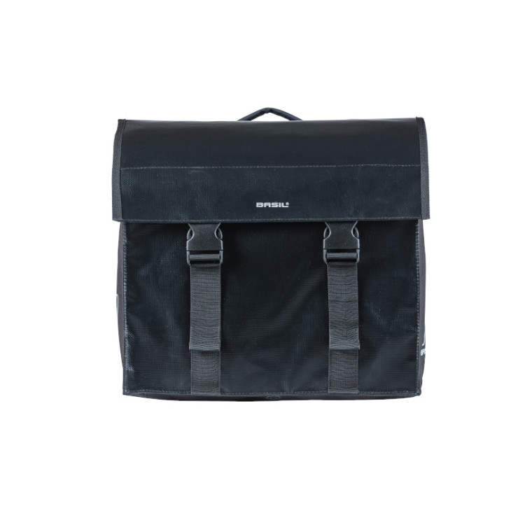 Basil Urban Load sacoche double de vélo MIK, 48-53L, noir