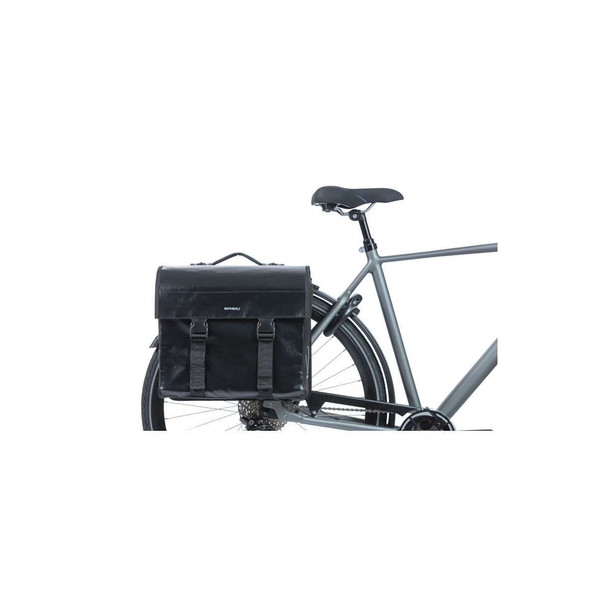 Basil Urban Load sacoche double de vélo MIK, 48-53L, noir