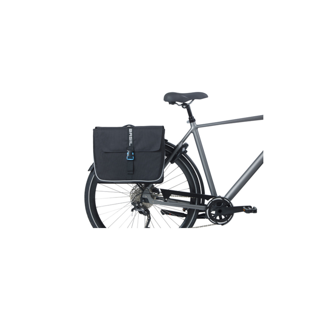 Basil Forte sacoche double de vélo MIK, 35L, black/black