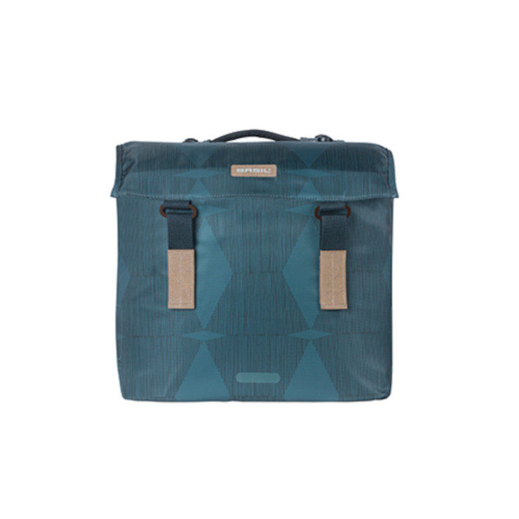 Basil Elegance sacoche double MIK, 40-49L, estate blue