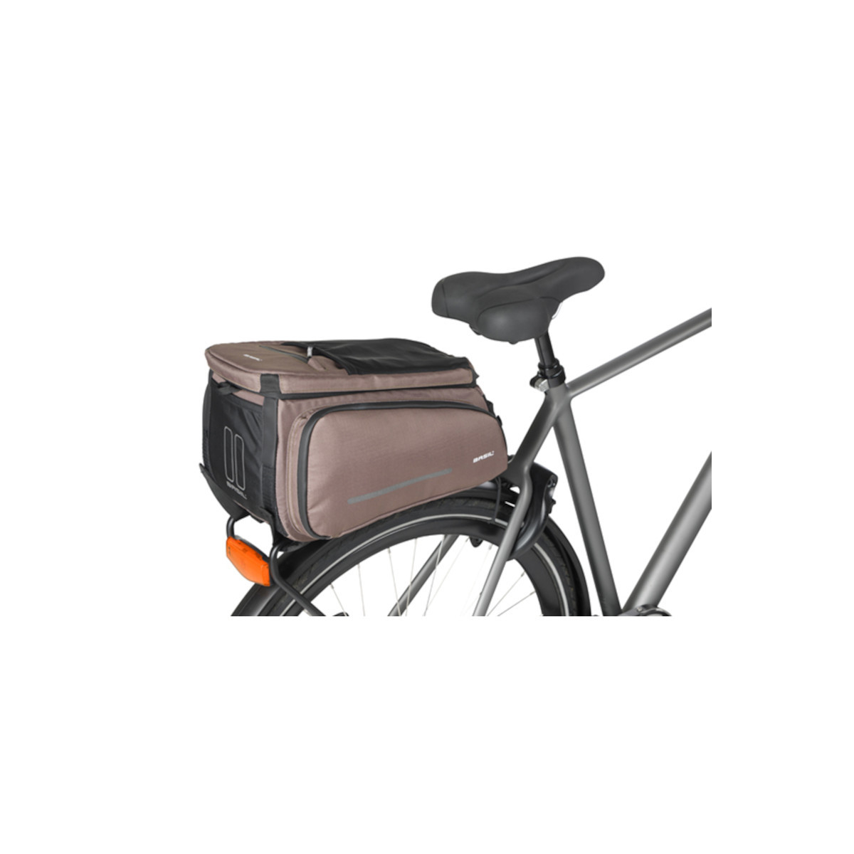 Basil Move sacoche porte-bagage, 10-26L, brun