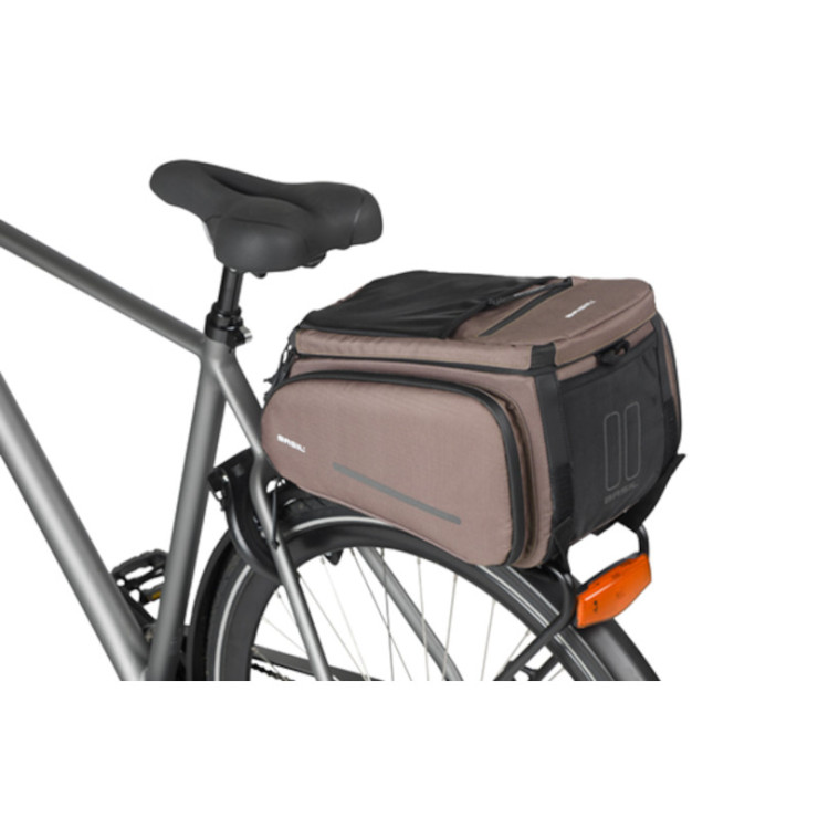 Basil Move sacoche porte-bagage, 10-26L, brun