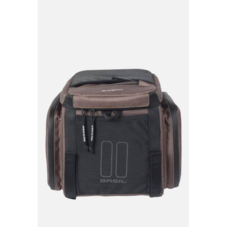 Basil Move sacoche porte-bagage, 10-26L, brun