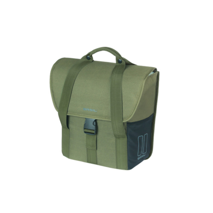 Basil GO sac à vélo, 16L, vert foncé