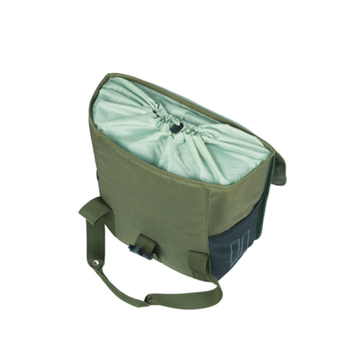 Basil GO sac à vélo, 16L, vert foncé