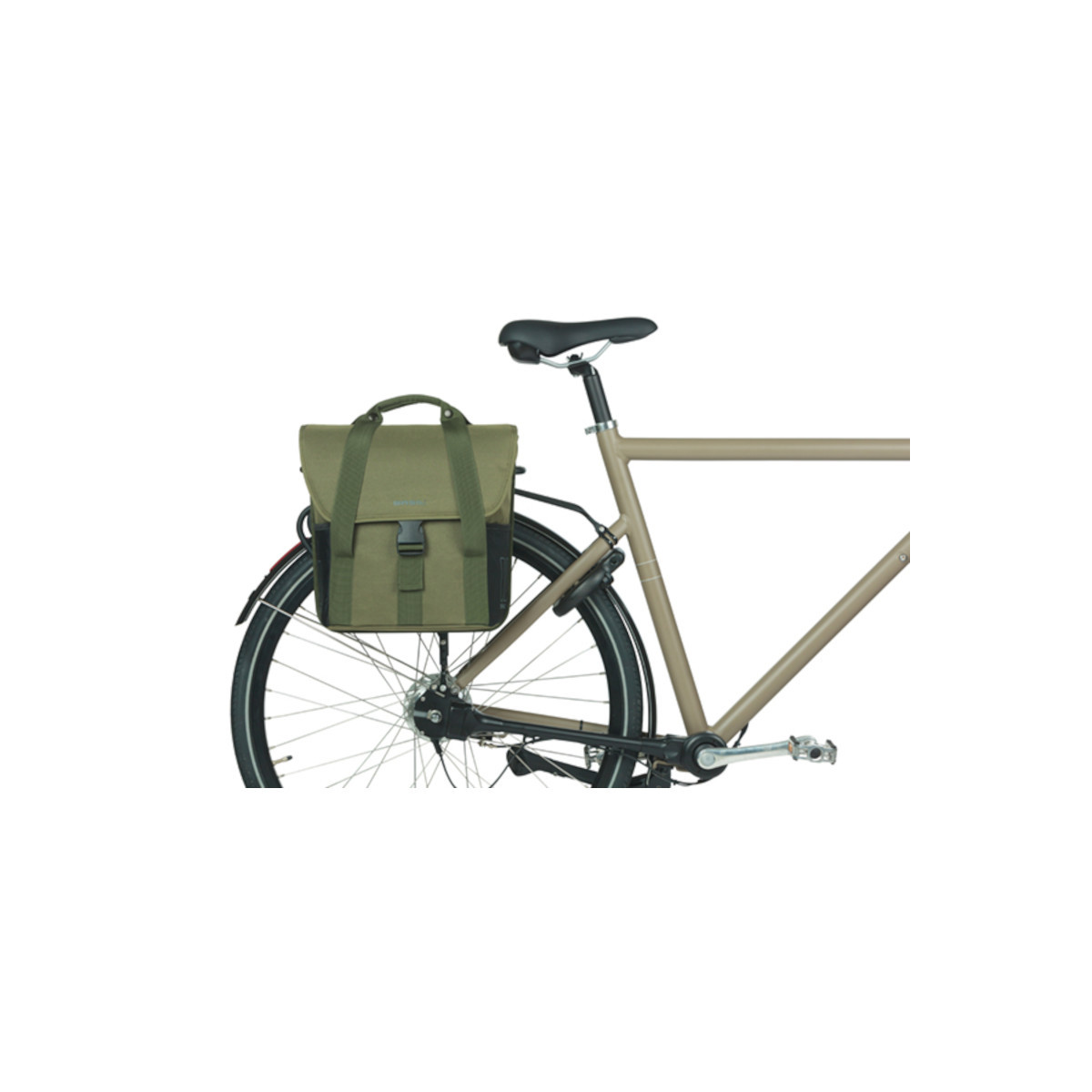 Basil GO sac à vélo, 16L, vert foncé