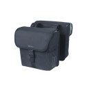 Basil GO double sacoche, 32L, solid black Basil GO double sacoche, 32L, solid black