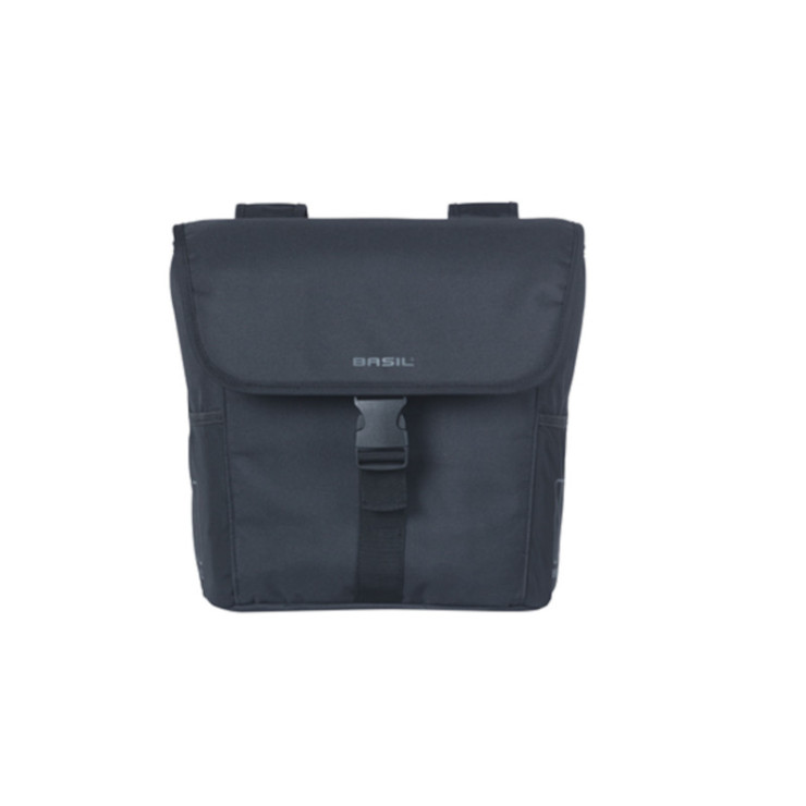 Basil GO double sacoche, 32L, solid black