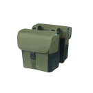 Basil GO double sacoche, 32L, vert foncé Basil GO double sacoche, 32L, vert foncé