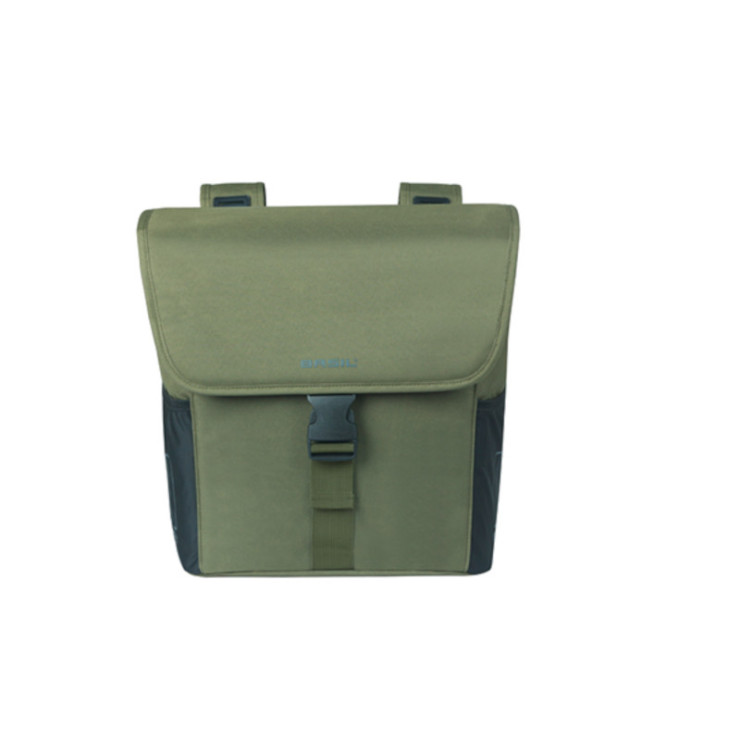 Basil GO double sacoche, 32L, vert foncé