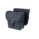 Basil GO sacoche double MIK, 32L, solid black Basil GO sacoche double MIK, 32L, solid black