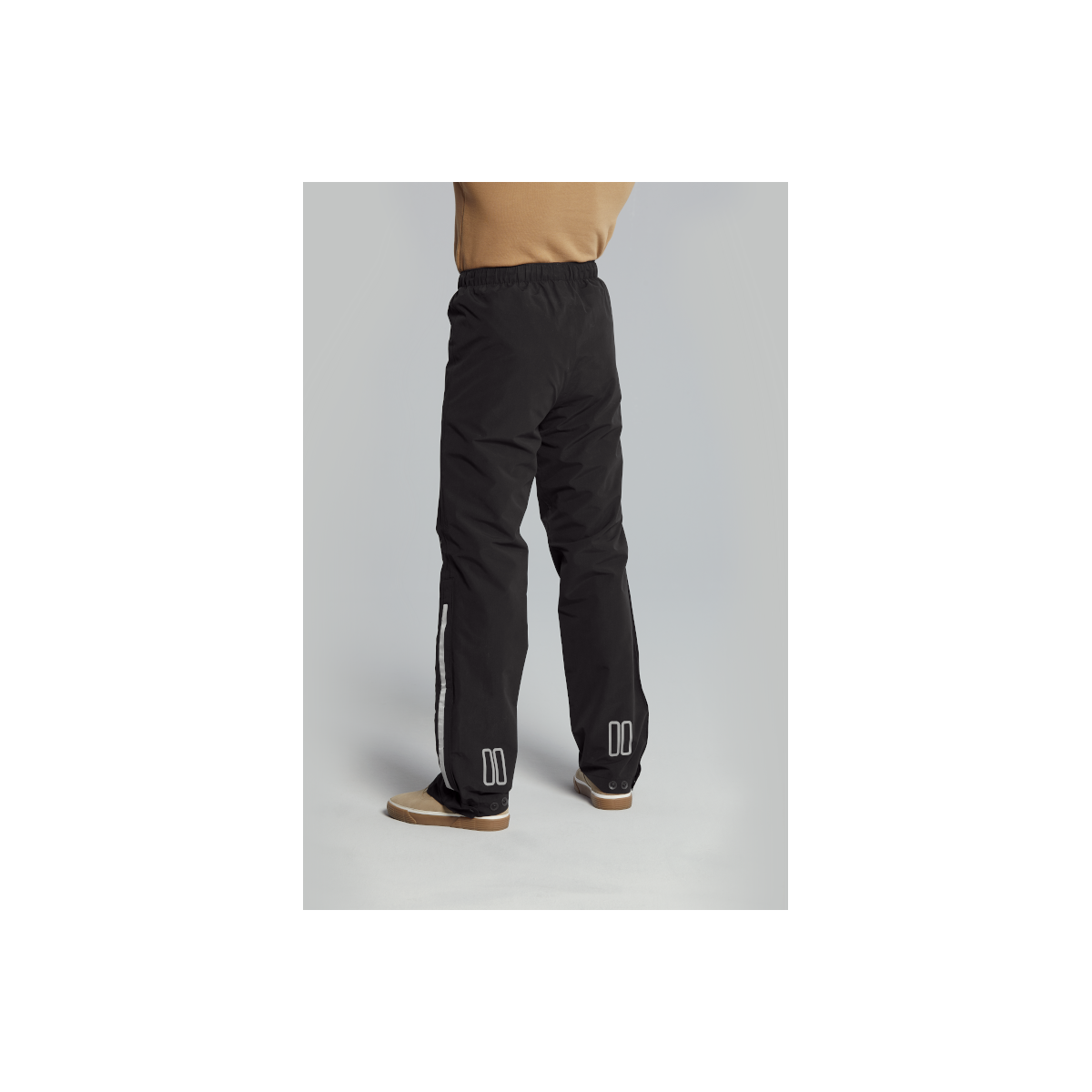 Basil Mosse pantalon de pluie hommes, Noir S