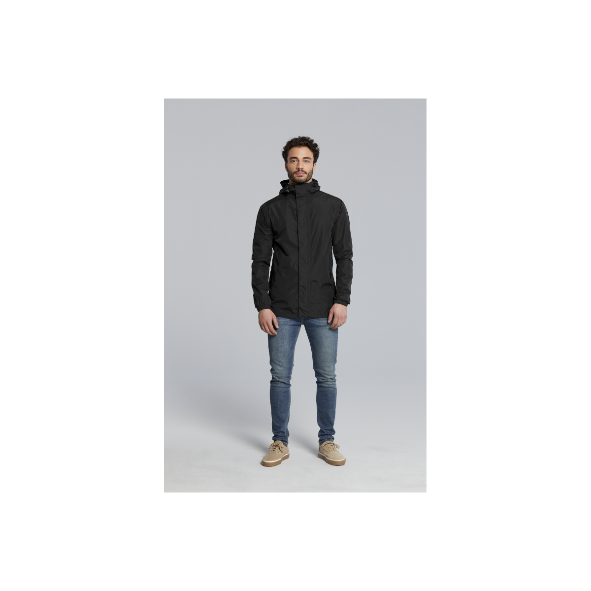 Basil Hoga veste de pluie unisex Noir XS