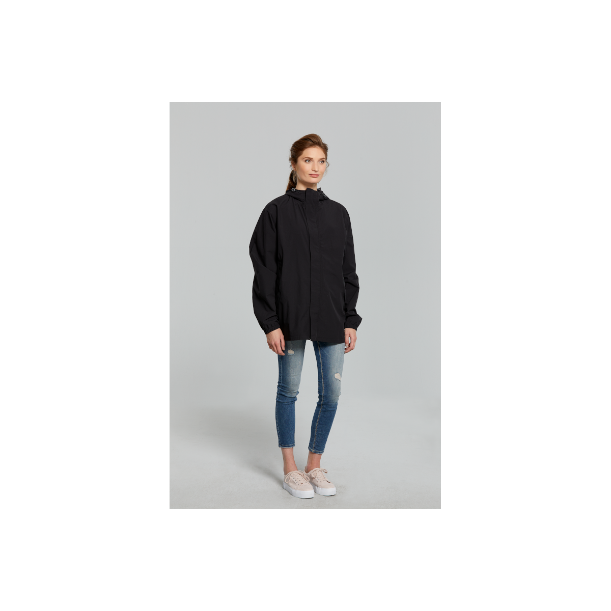 Basil Hoga veste de pluie unisex Noir XS