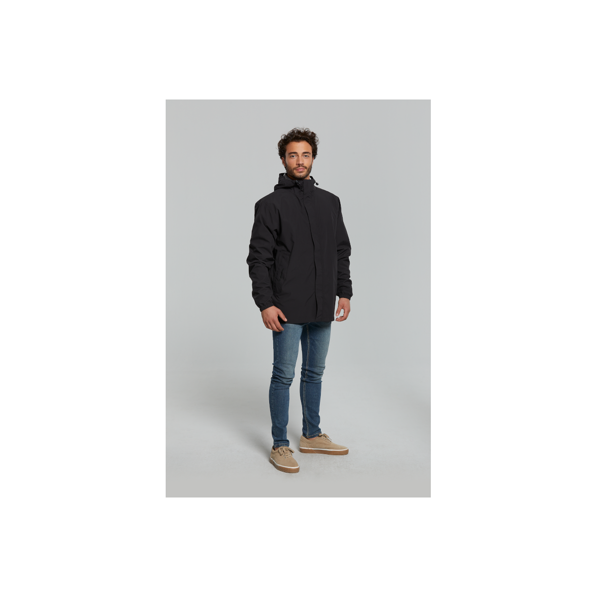 Basil Hoga veste de pluie unisex Noir XS